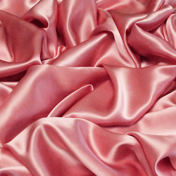 Satin 100% Soie - Rose-image