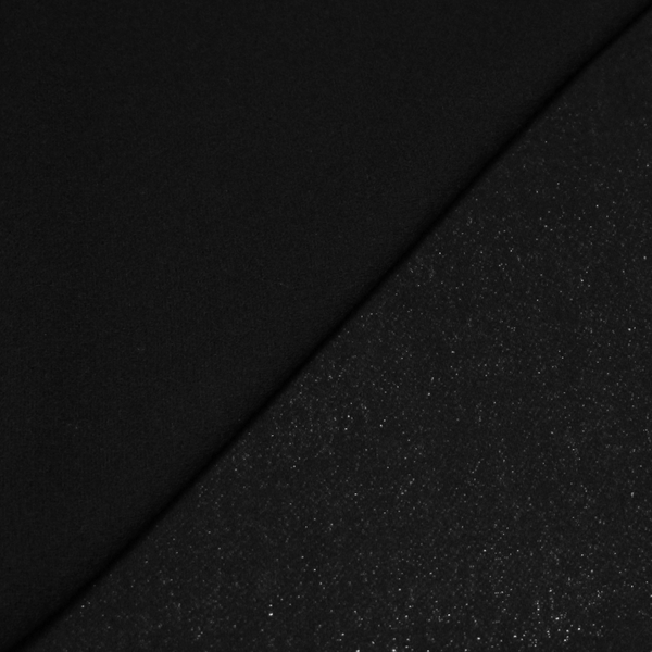 Crêpe 100% laine - Noir