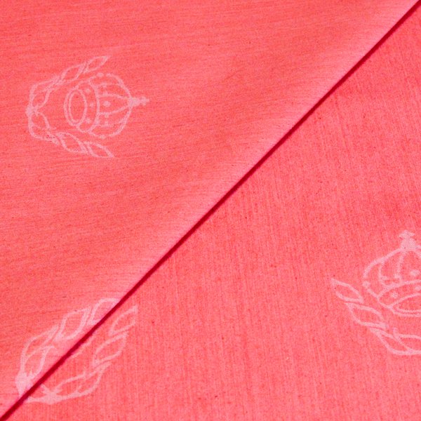 Jean's Jacquard Coton & éLasthanne - Couronne Corail-image