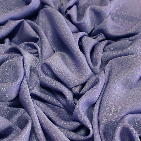 Satin 100% Soie Jacquard - Ill Mauve-image