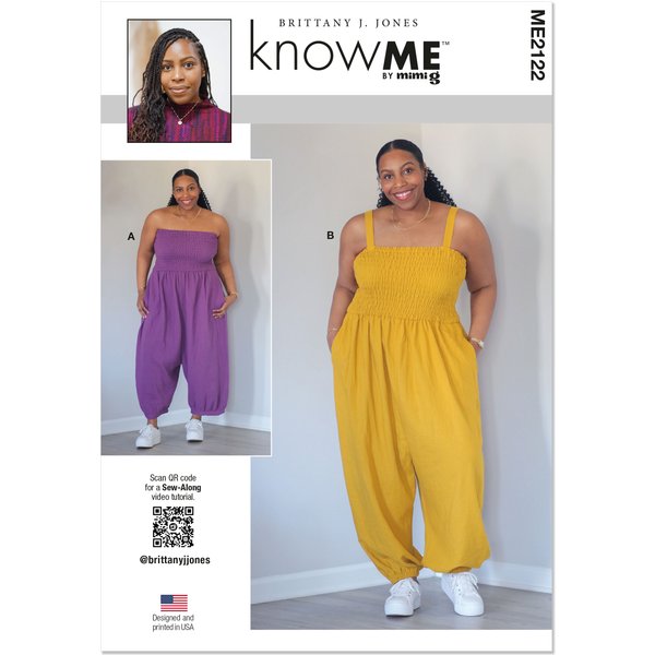 Patron Knowme 2122.A (34-52) - Combinaison-image
