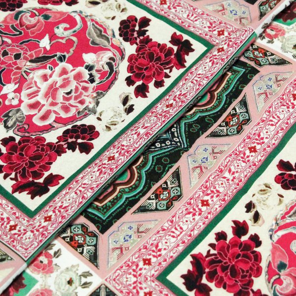 ÉToffe 100% Viscose - Patchwork Fleuri-image