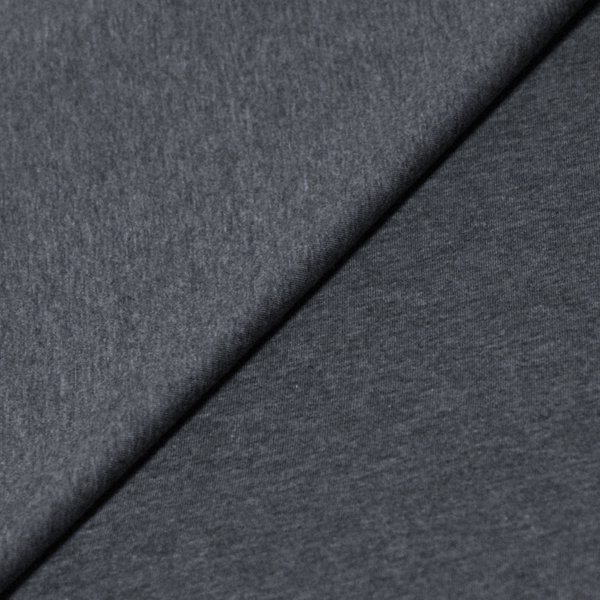 Jersey Coton & éLasthanne - Anthracite-image