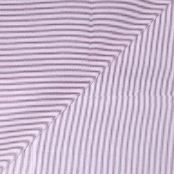 Popeline 100% coton peigné luxe - Rayures rouges fines
