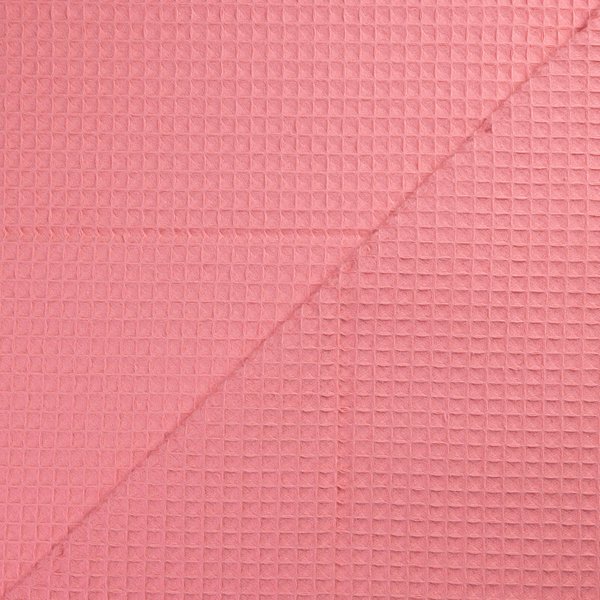 Tissu nid d'abeille – Rose