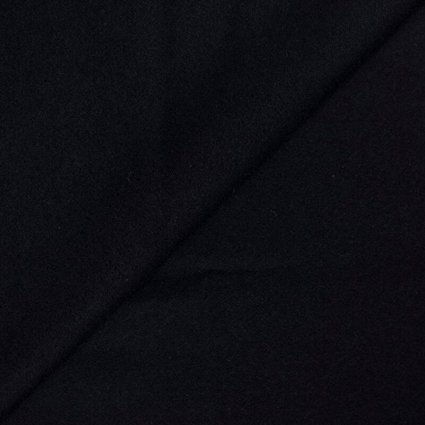 Drap de laine vierge & cachemire - Noir
