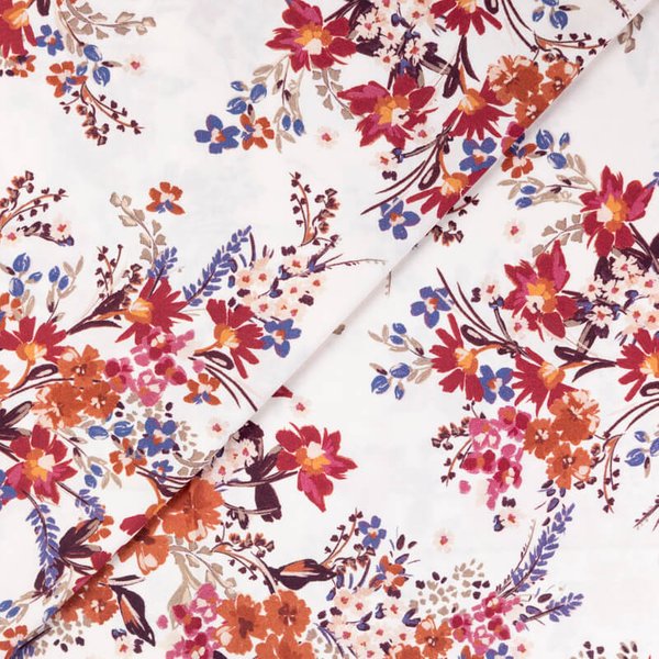 ÉToffe 100% Viscose – Bouquet ChampêTre-image