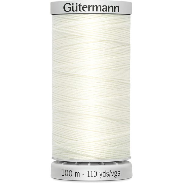 Fil Extra Fort GüTermann 100 M N°111 - Blanc Cassé-image