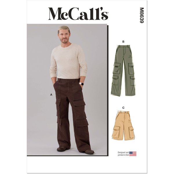 Patron Mccall's N°8639 – Pantalon Ample – AA (46-54)-image