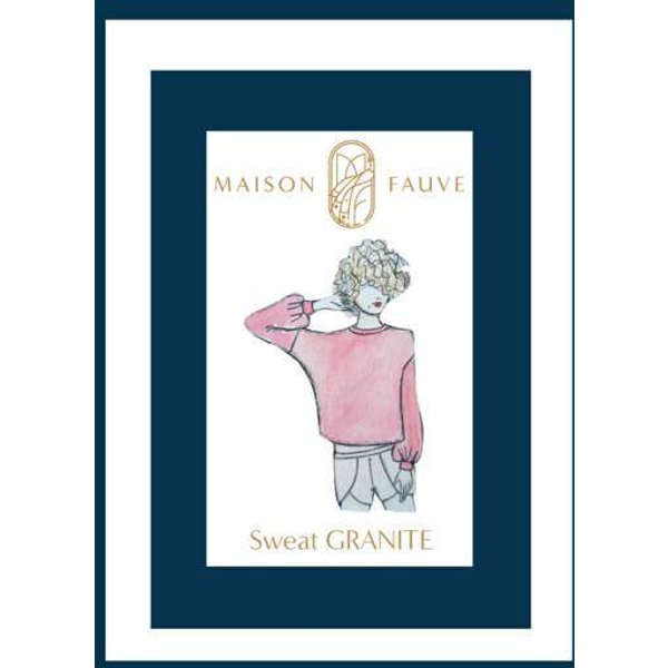 Patron Maison Fauve - Sweat Granite