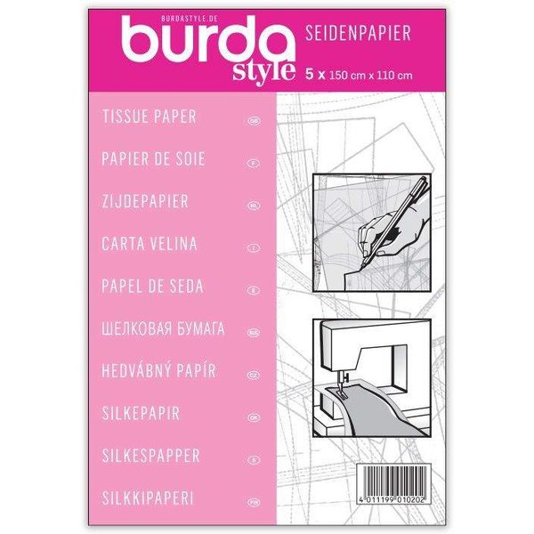 Papier de soie Burda (pour recopier les patrons)