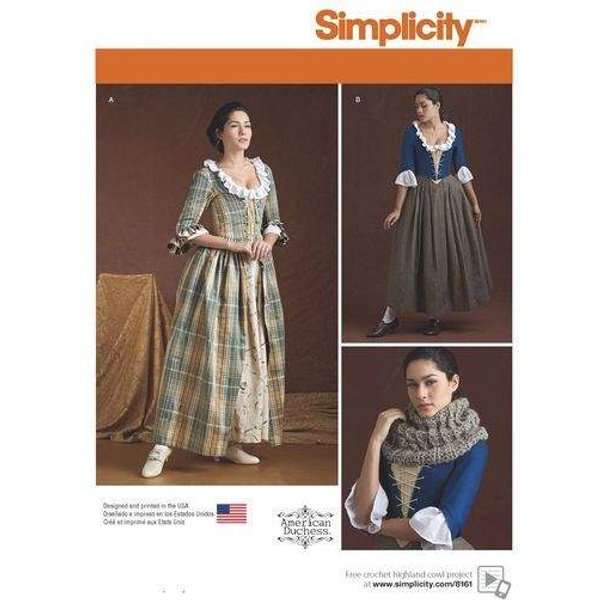 Patron Simplicity 8161.H5 - DéGuisement Femme-image