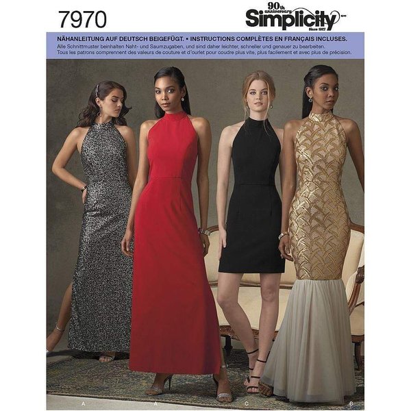 Patron Simplicity 8330.D5 - Robe De SoiréE-image