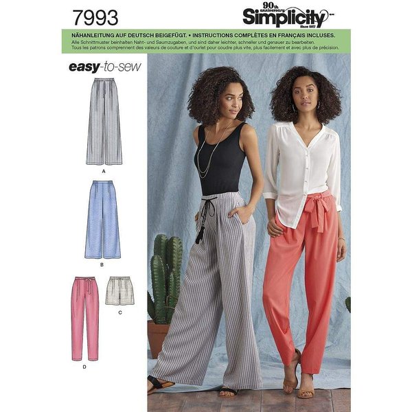 Patron Simplicity 8389.H5 - Short et pantalon