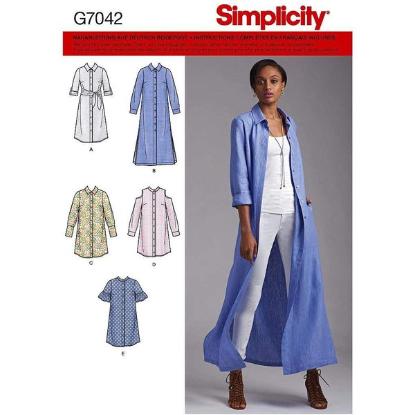 Patron Simplicity 8546.U5 - Chemisier Et Robe-image