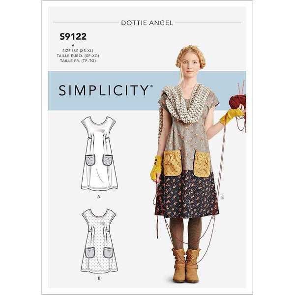Patron Simplicity 9122.A - Tunique Et Robe Femme 'Granny Chic'-image