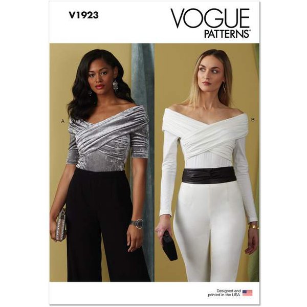 Patron Vogue 1923 B5 - Corsage-Culotte Femme Ajusté-image