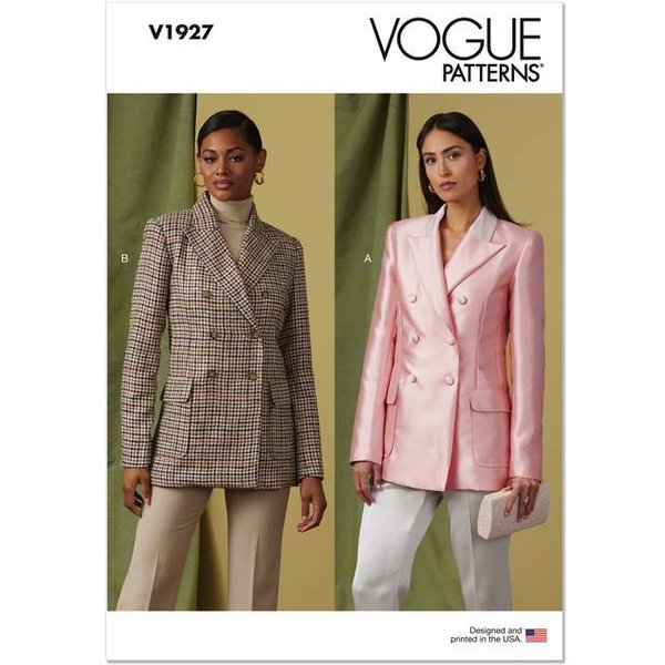 Patron Vogue 1927 Y5 - Veste CroiséE-image