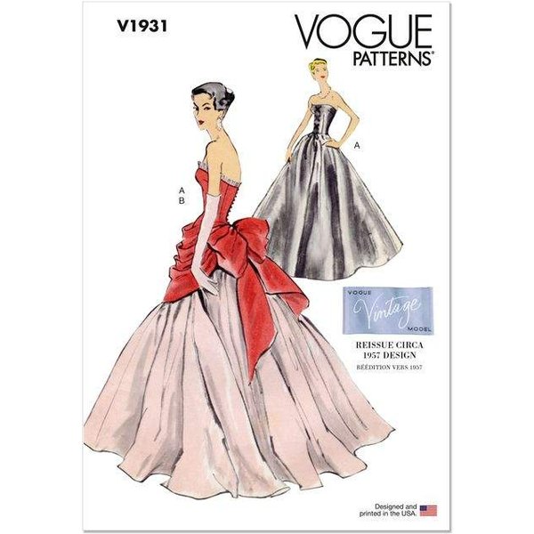 Patron Vogue 1931 B5 - Robe Et Dessus De Corsage-image