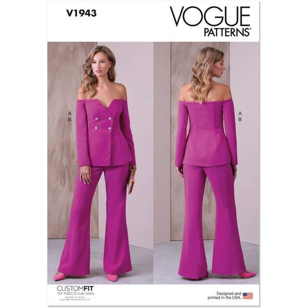 Patron Vogue 1943 Y5 - Veste Bateau DoubléE-image