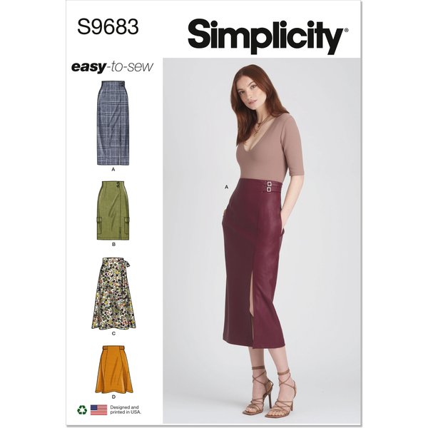 Patron Simplicity 9683.K5 - Jupe