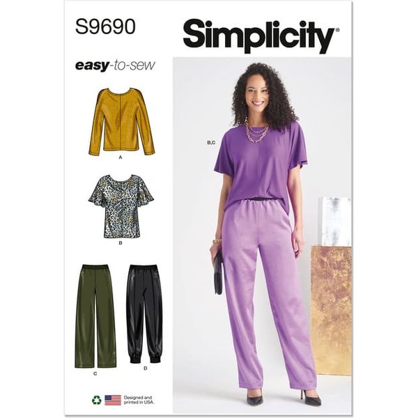 Patron Simplicity 9690.Y5 - Top Et Pantalon-image