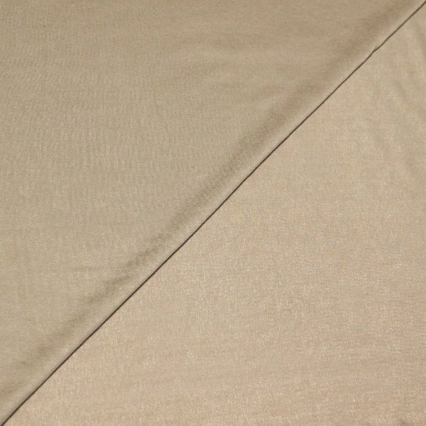 Jersey Uni Viscose & éLasthanne - Beige-image