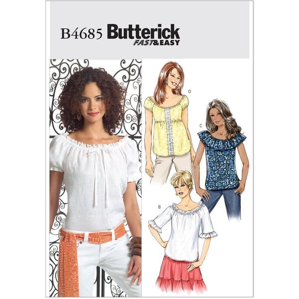 Patron Butterick 4685/BB - Haut-image