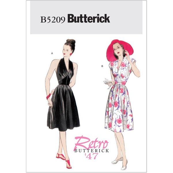 Patron Butterick 5209/AA - Robe-image