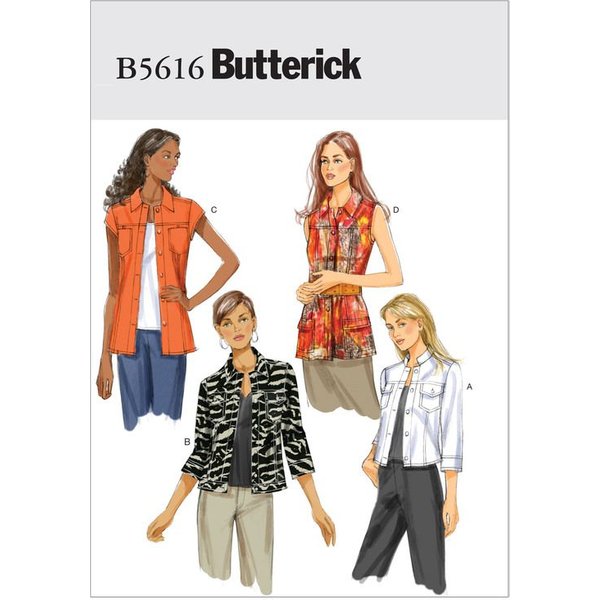 Patron Butterick 5616/AA - Vestes-image
