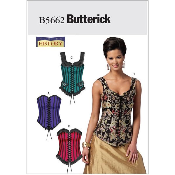 Patron Butterick 5662/EE - Corsets-image