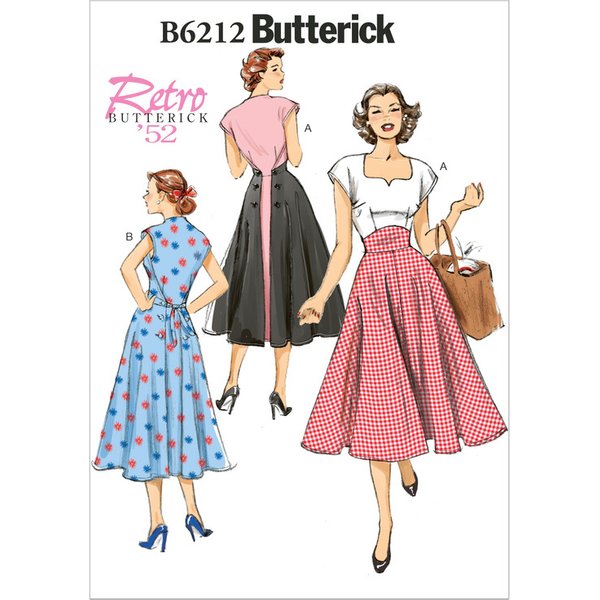 Patron Butterick 6212/E5 - Robe-image