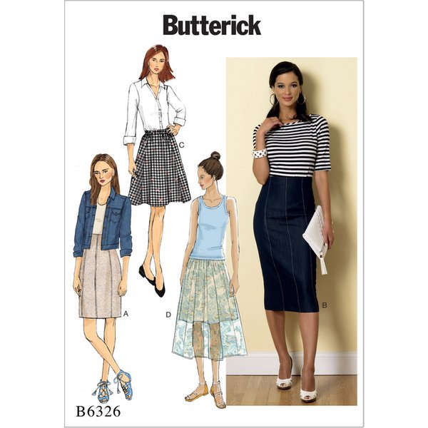 Patron Butterick 6326/B5 - Jupe-image