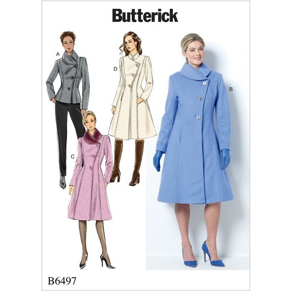 Patron Butterick 6497/B5 - Veste et manteau