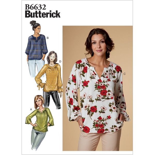 Patron Butterick 6632/E5 - Haut-image