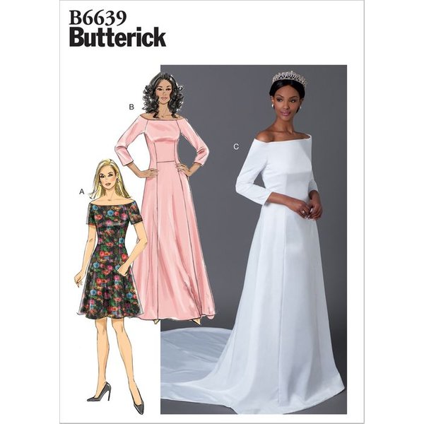 Patron Butterick 6639/A5 - Robe-image