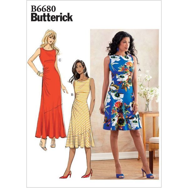 Patron Butterick 6680/A5 - Robe-image