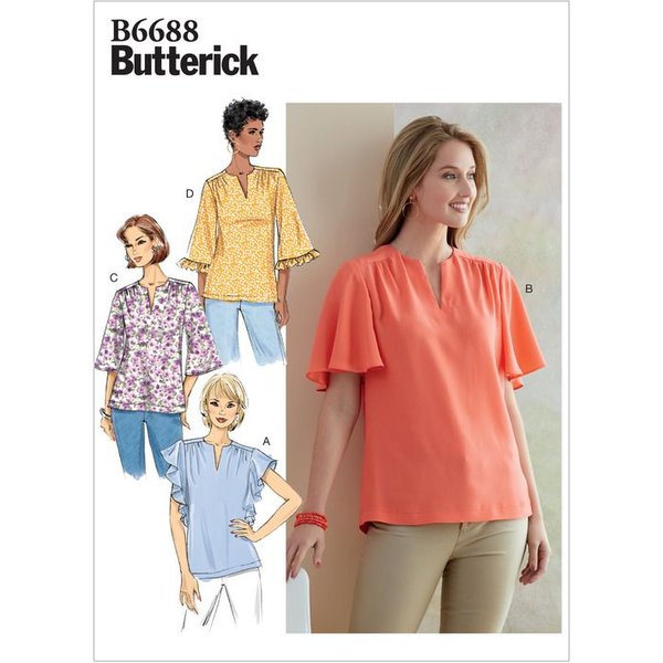 Patron Butterick 6688/E5 - Haut-image