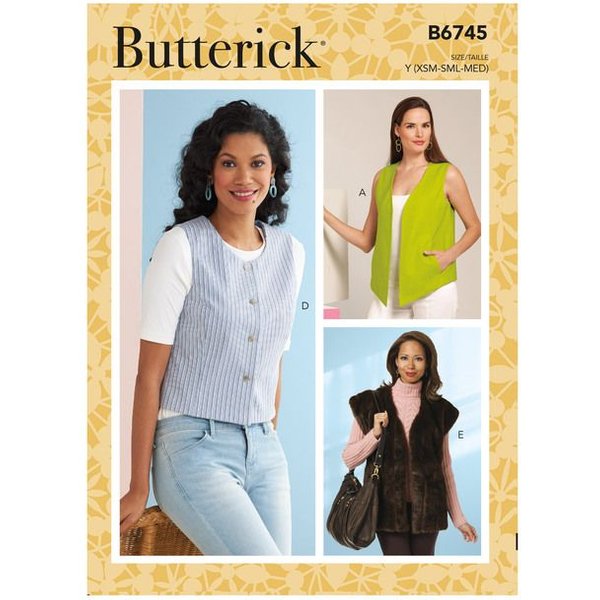 Patron Butterick 6745/ZZ - Veste-image