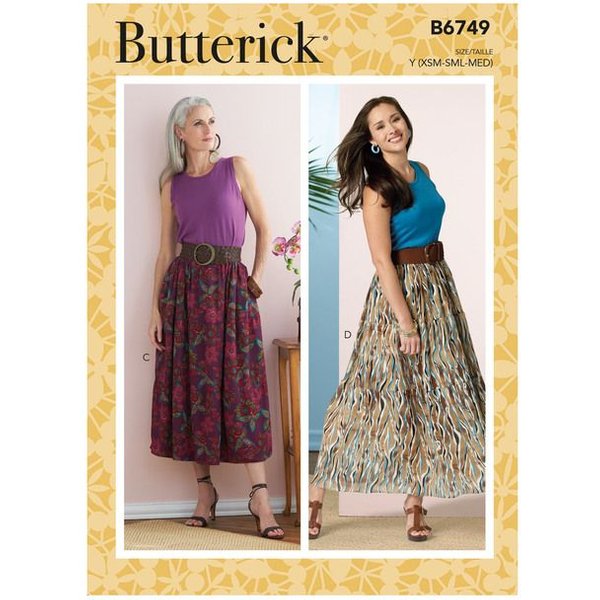 Patron Butterick 6749/Y - Jupe-image