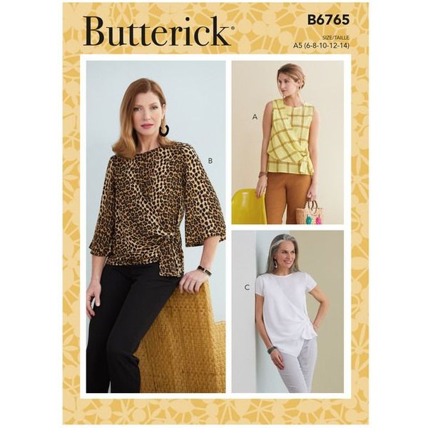 Patron Butterick 6765/E5 - Haut-image