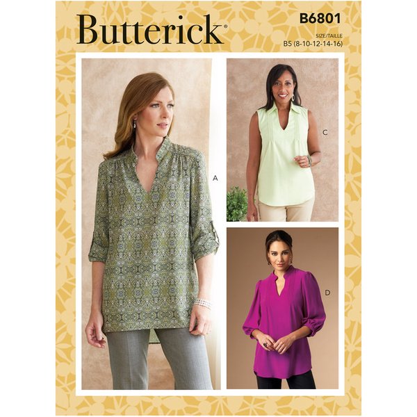Patron Butterick 6801/RR - Haut-image
