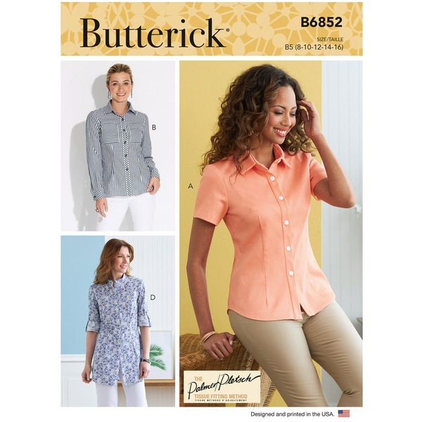 Patron Butterick 6852/B5 - Chemise-image