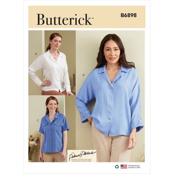Patron Butterick 6898/B5 - Haut-image