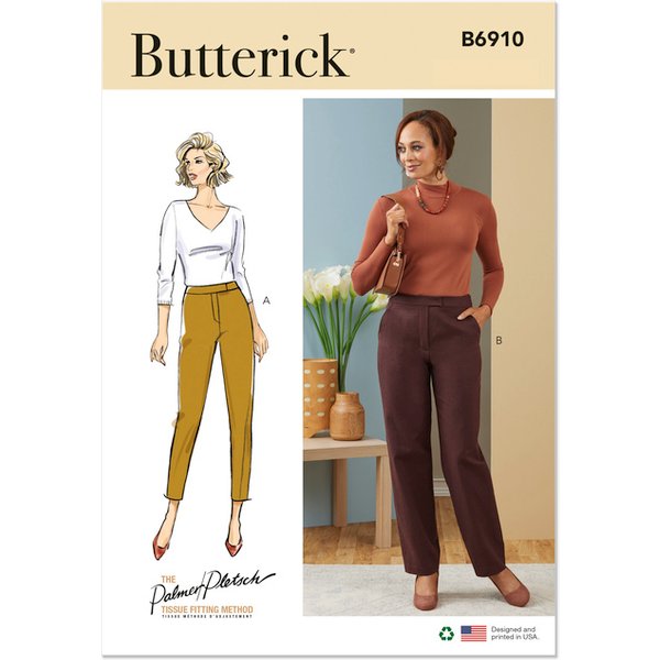 Patron Butterick 6910/B5 - Pantalon-image