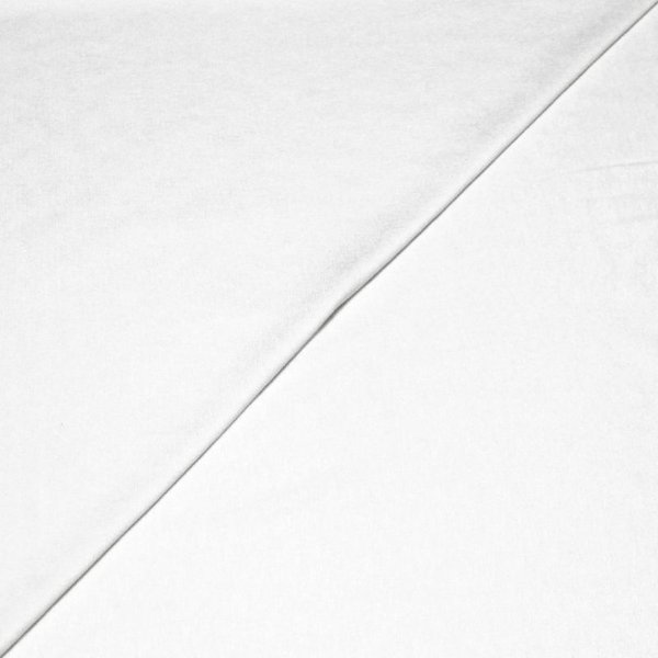 Jersey Uni Viscose & éLasthanne - Blanc-image