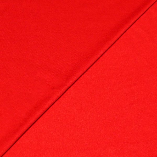 Jersey Uni Viscose & éLasthanne - Rouge-image