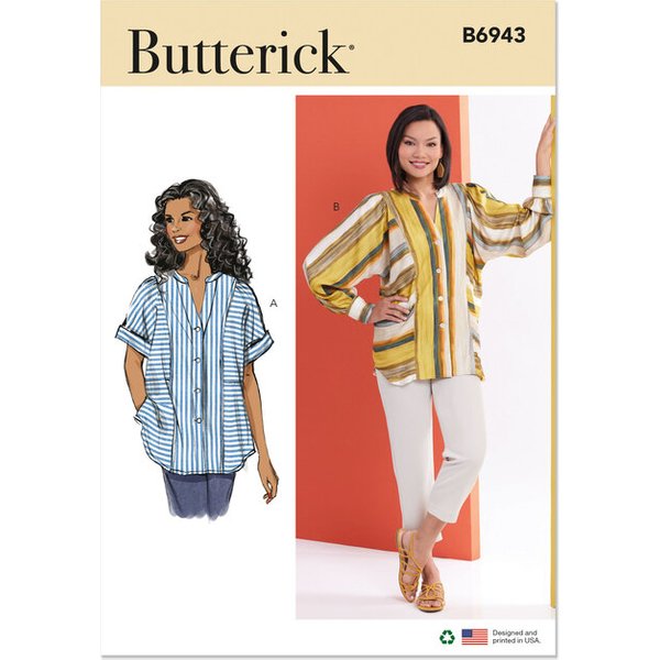 Patron Butterick 6943/B5 - Haut-image