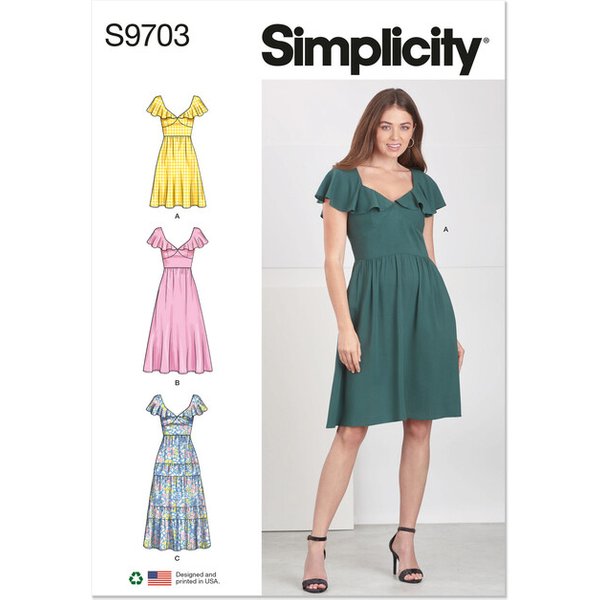 Patron Simplicity 9703.P5 - Robe-image
