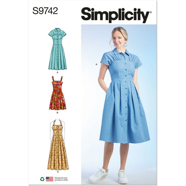Patron Simplicity 9742.D5 - Robe-image